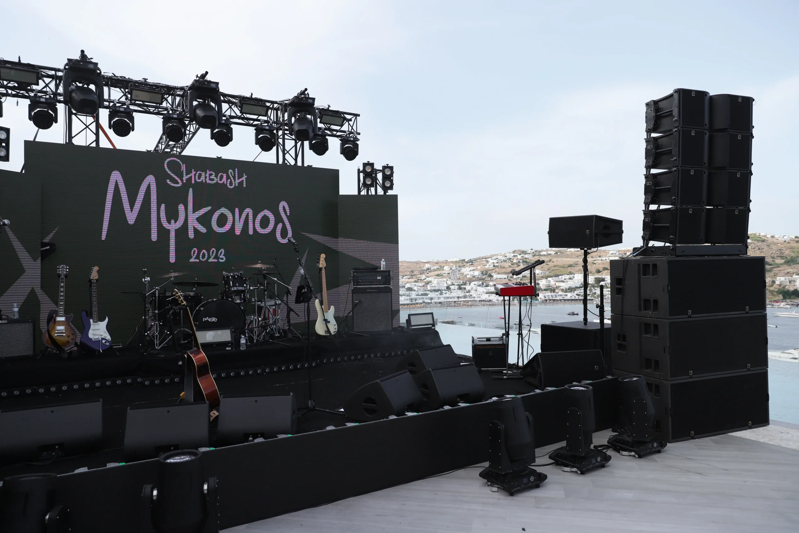 Concert Mykonos Island Event Planning